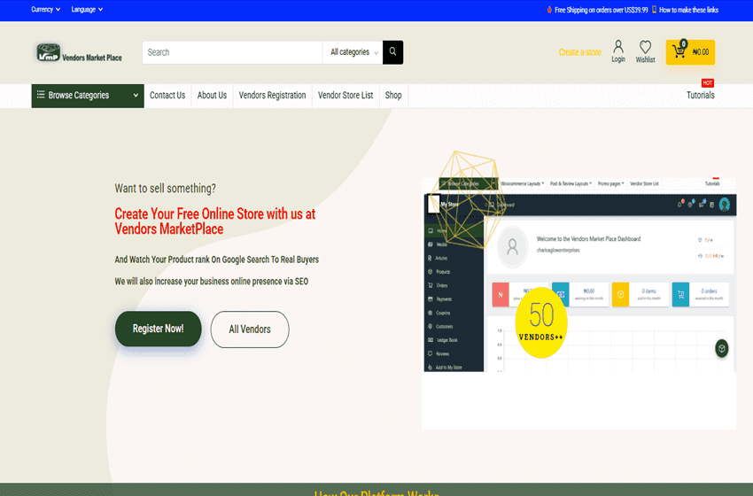 Vendors Marketplace Nigeria