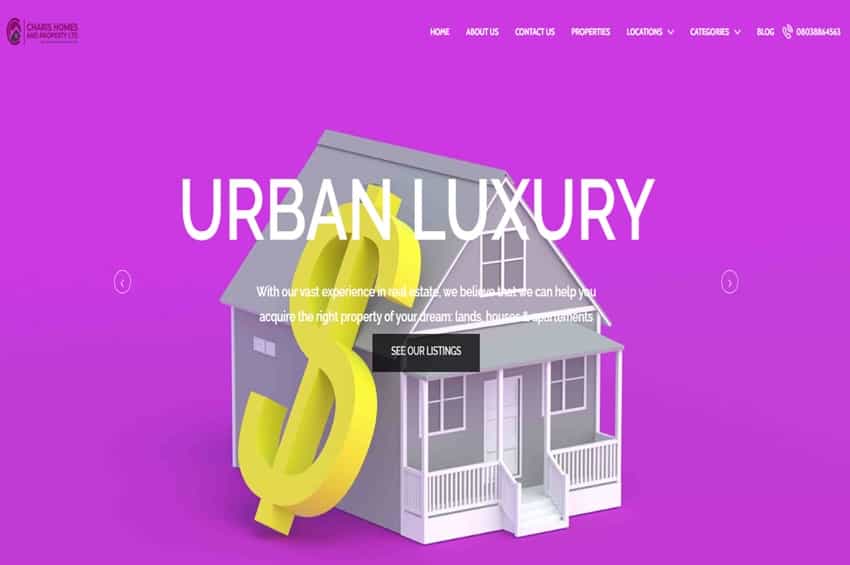 charis homes properties.ng portfolio