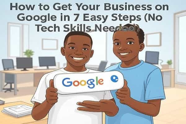 How to Get Your Business on Google in 7 Easy Steps (No Tech Skills Needed)
